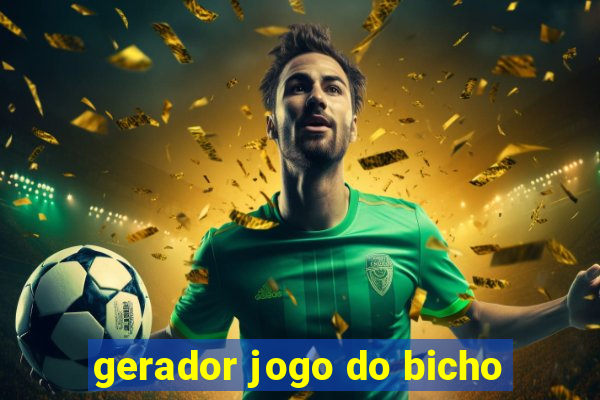 gerador jogo do bicho